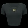 Ladies' Poly-Cotton Crop T-Shirt Thumbnail