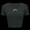 Ladies' Poly-Cotton Crop T-Shirt Thumbnail