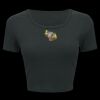 Ladies' Poly-Cotton Crop T-Shirt Thumbnail