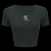 Ladies' Poly-Cotton Crop T-Shirt Thumbnail