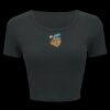 Ladies' Poly-Cotton Crop T-Shirt Thumbnail