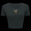 Ladies' Poly-Cotton Crop T-Shirt Thumbnail