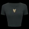 Ladies' Poly-Cotton Crop T-Shirt Thumbnail