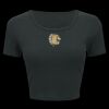 Ladies' Poly-Cotton Crop T-Shirt Thumbnail