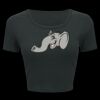 Ladies' Poly-Cotton Crop T-Shirt Thumbnail