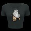 Ladies' Poly-Cotton Crop T-Shirt Thumbnail