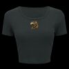 Ladies' Poly-Cotton Crop T-Shirt Thumbnail