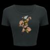 Ladies' Poly-Cotton Crop T-Shirt Thumbnail