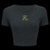 Ladies' Poly-Cotton Crop T-Shirt Thumbnail