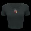 Ladies' Poly-Cotton Crop T-Shirt Thumbnail