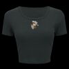 Ladies' Poly-Cotton Crop T-Shirt Thumbnail