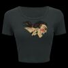 Ladies' Poly-Cotton Crop T-Shirt Thumbnail