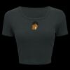 Ladies' Poly-Cotton Crop T-Shirt Thumbnail