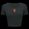 Ladies' Poly-Cotton Crop T-Shirt Thumbnail