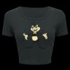 Ladies' Poly-Cotton Crop T-Shirt Thumbnail