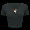 Ladies' Poly-Cotton Crop T-Shirt Thumbnail