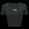 Ladies' Poly-Cotton Crop T-Shirt Thumbnail