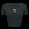 Ladies' Poly-Cotton Crop T-Shirt Thumbnail