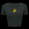 Ladies' Poly-Cotton Crop T-Shirt Thumbnail
