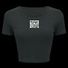 Ladies' Poly-Cotton Crop T-Shirt Thumbnail