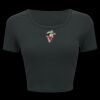 Ladies' Poly-Cotton Crop T-Shirt Thumbnail