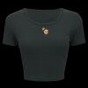 Ladies' Poly-Cotton Crop T-Shirt Thumbnail