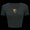 Ladies' Poly-Cotton Crop T-Shirt Thumbnail