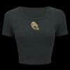 Ladies' Poly-Cotton Crop T-Shirt Thumbnail