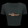 Ladies' Poly-Cotton Crop T-Shirt Thumbnail