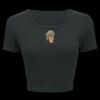 Ladies' Poly-Cotton Crop T-Shirt Thumbnail