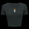 Ladies' Poly-Cotton Crop T-Shirt Thumbnail