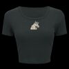 Ladies' Poly-Cotton Crop T-Shirt Thumbnail