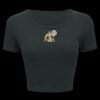 Ladies' Poly-Cotton Crop T-Shirt Thumbnail