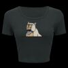 Ladies' Poly-Cotton Crop T-Shirt Thumbnail