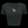 Ladies' Poly-Cotton Crop T-Shirt Thumbnail