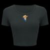 Ladies' Poly-Cotton Crop T-Shirt Thumbnail