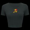 Ladies' Poly-Cotton Crop T-Shirt Thumbnail
