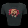 Ladies' Poly-Cotton Crop T-Shirt Thumbnail