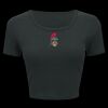Ladies' Poly-Cotton Crop T-Shirt Thumbnail