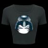 Ladies' Poly-Cotton Crop T-Shirt Thumbnail