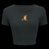 Ladies' Poly-Cotton Crop T-Shirt Thumbnail