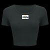 Ladies' Poly-Cotton Crop T-Shirt Thumbnail