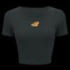 Ladies' Poly-Cotton Crop T-Shirt Thumbnail