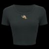 Ladies' Poly-Cotton Crop T-Shirt Thumbnail
