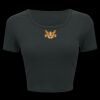 Ladies' Poly-Cotton Crop T-Shirt Thumbnail