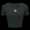 Ladies' Poly-Cotton Crop T-Shirt Thumbnail