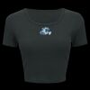 Ladies' Poly-Cotton Crop T-Shirt Thumbnail