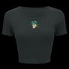 Ladies' Poly-Cotton Crop T-Shirt Thumbnail