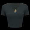 Ladies' Poly-Cotton Crop T-Shirt Thumbnail