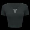 Ladies' Poly-Cotton Crop T-Shirt Thumbnail